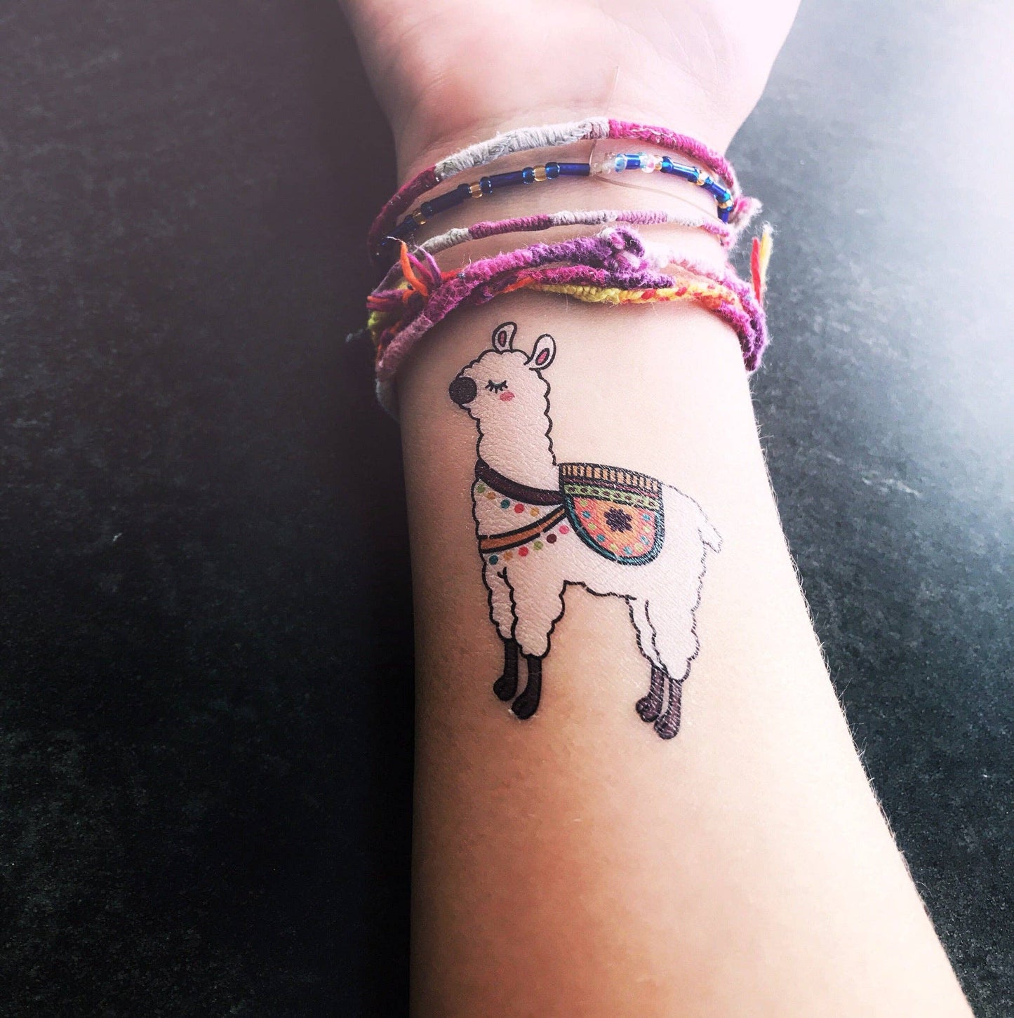 Les Tatoués - Alpacas and Cacti - Temporary Tattoos