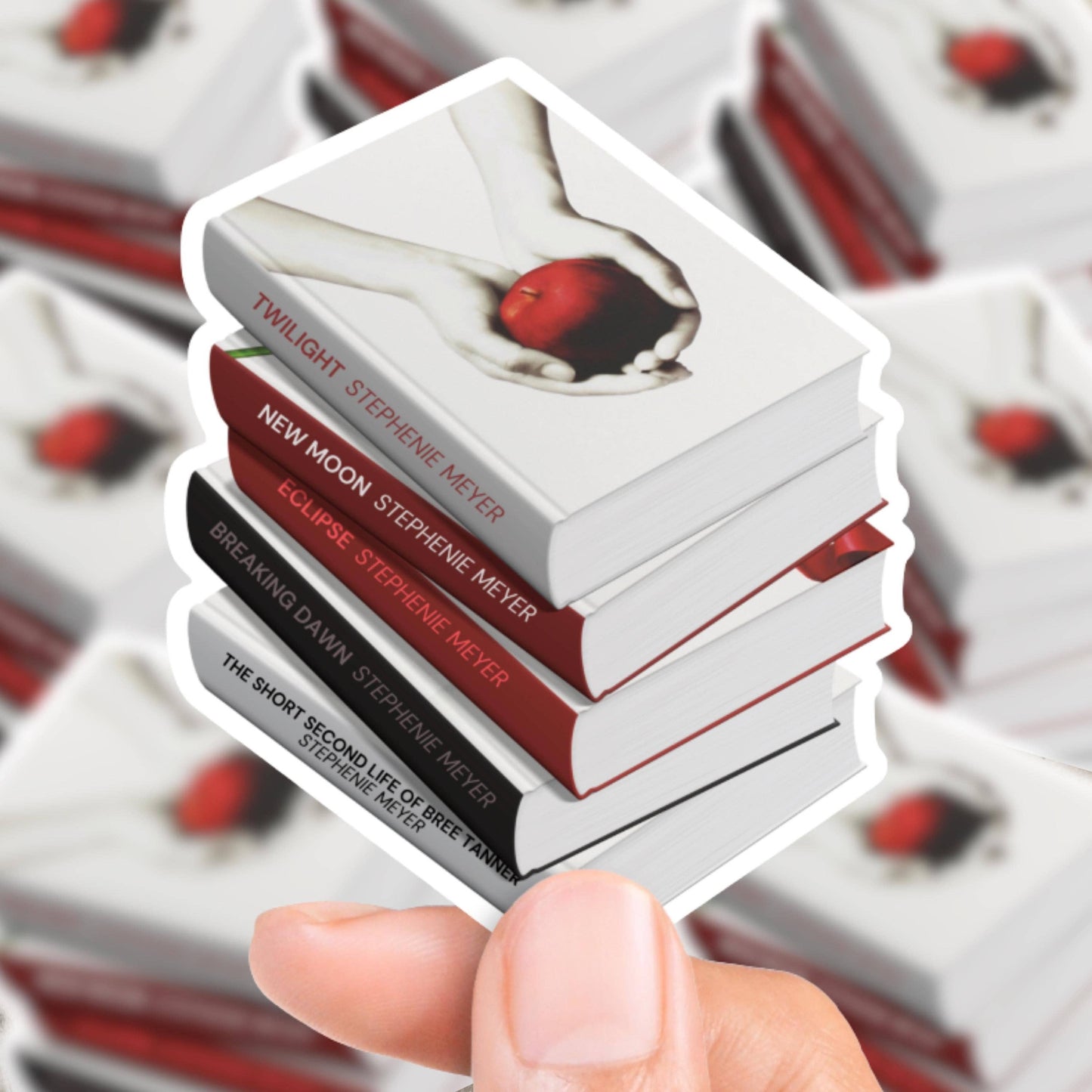 The Sticker Shop - Twilight Book Stack Sticker