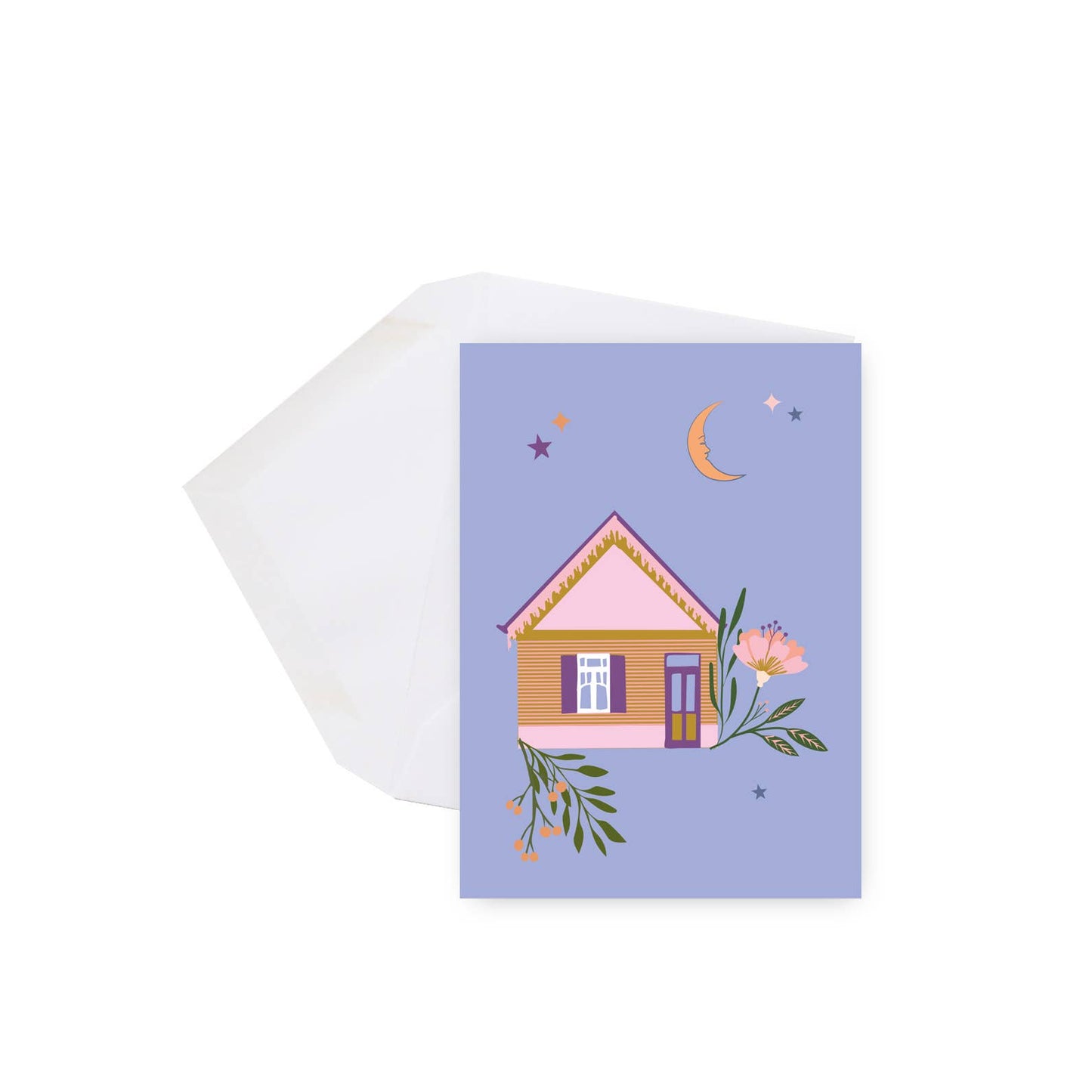 Lili Graffiti - Mini greeting card - House - Agricola Street Books