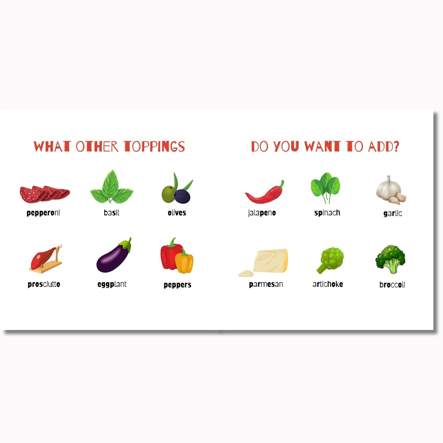 Doodle Paw Press - Hello Pizza! A Board Book For Little Foodies - Agricola Street Books