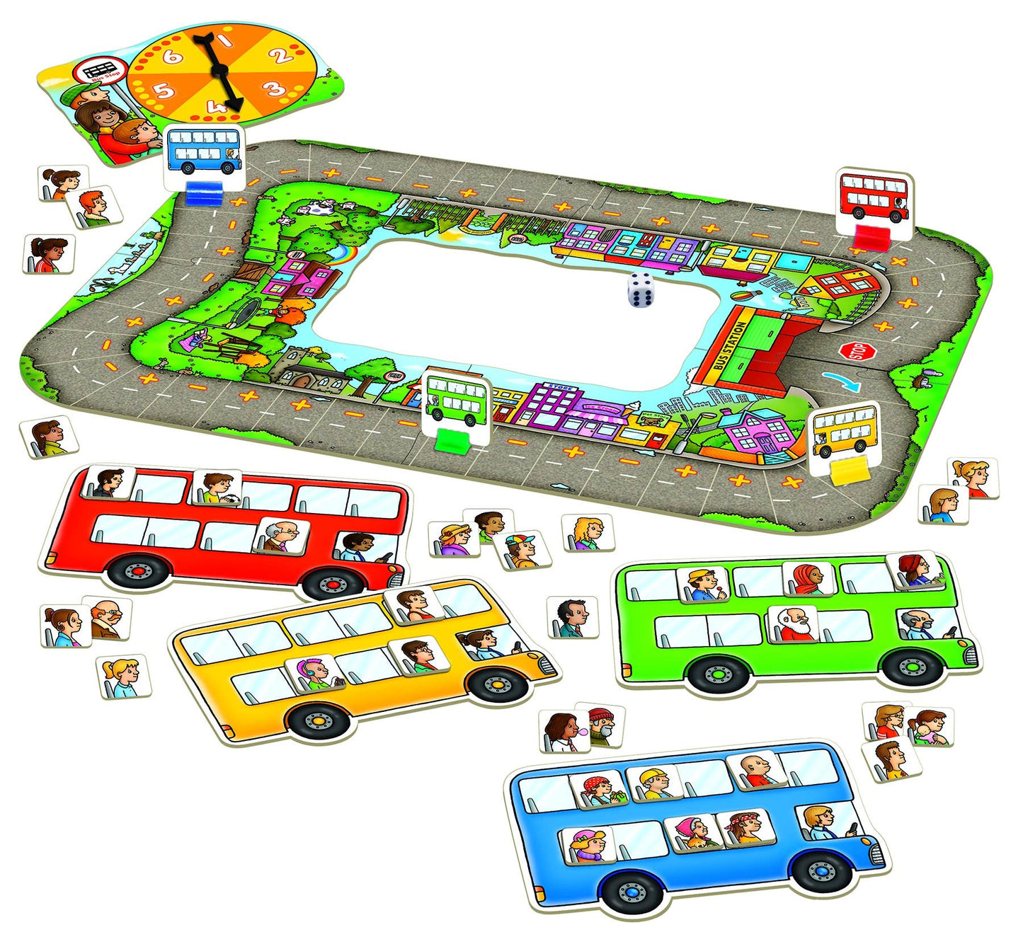 pierrebelvedere.com - Orchard Toys-Arret de Bus - 4 à 8ans