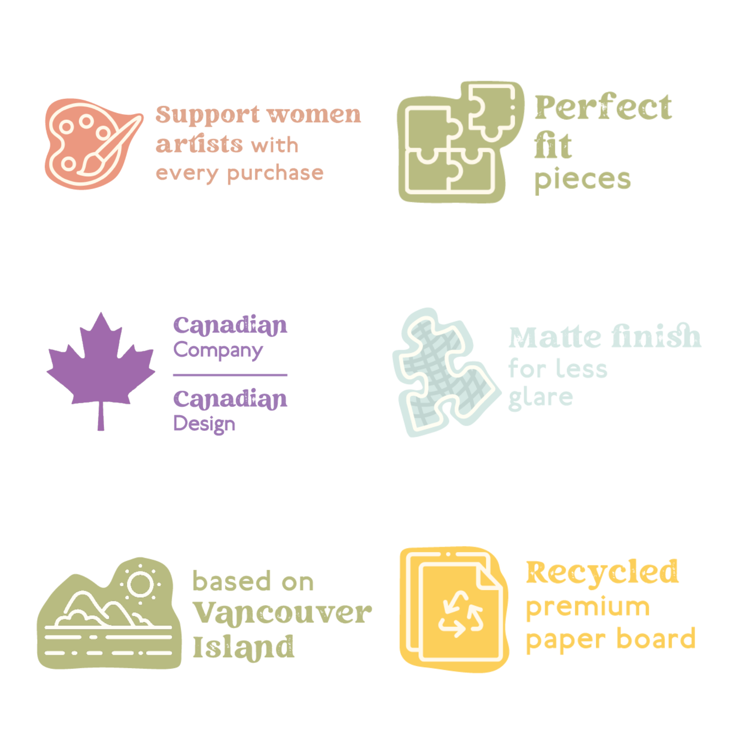 Villager Puzzles - Nova Scotia Shores | 500-Piece Puzzle | Designed in Canada