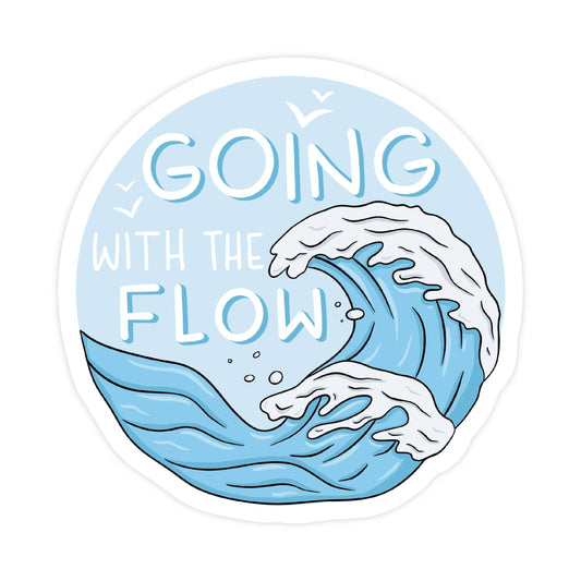 Simple Whimsy - Going With The Flow Sticker