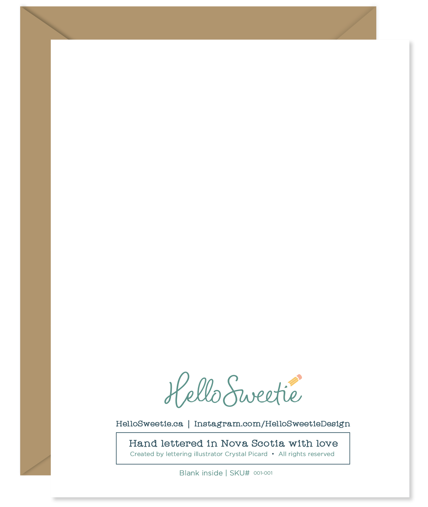 Hello Sweetie - Bonne Fete French Birthday Card - Agricola Street Books