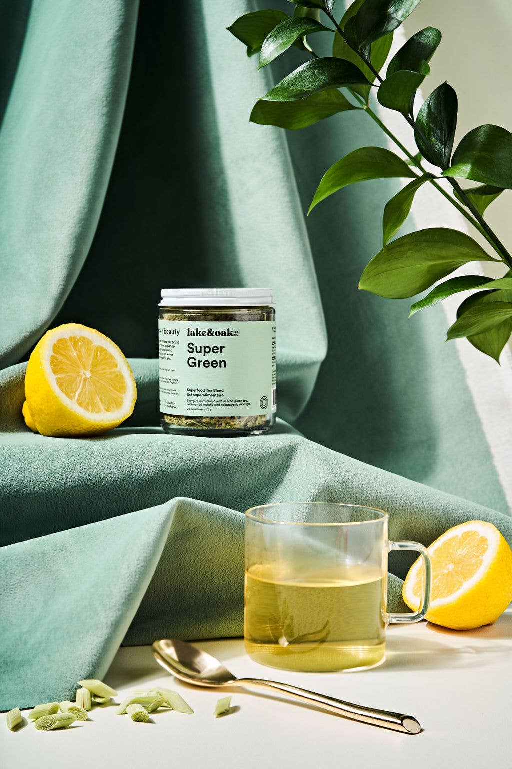 Lake & Oak Tea Co. - Super Green - Agricola Street Books