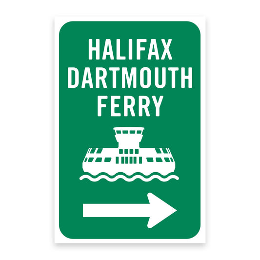 Inkwell Originals - Halifax-Dartmouth Ferry Postcard - Agricola Street Books