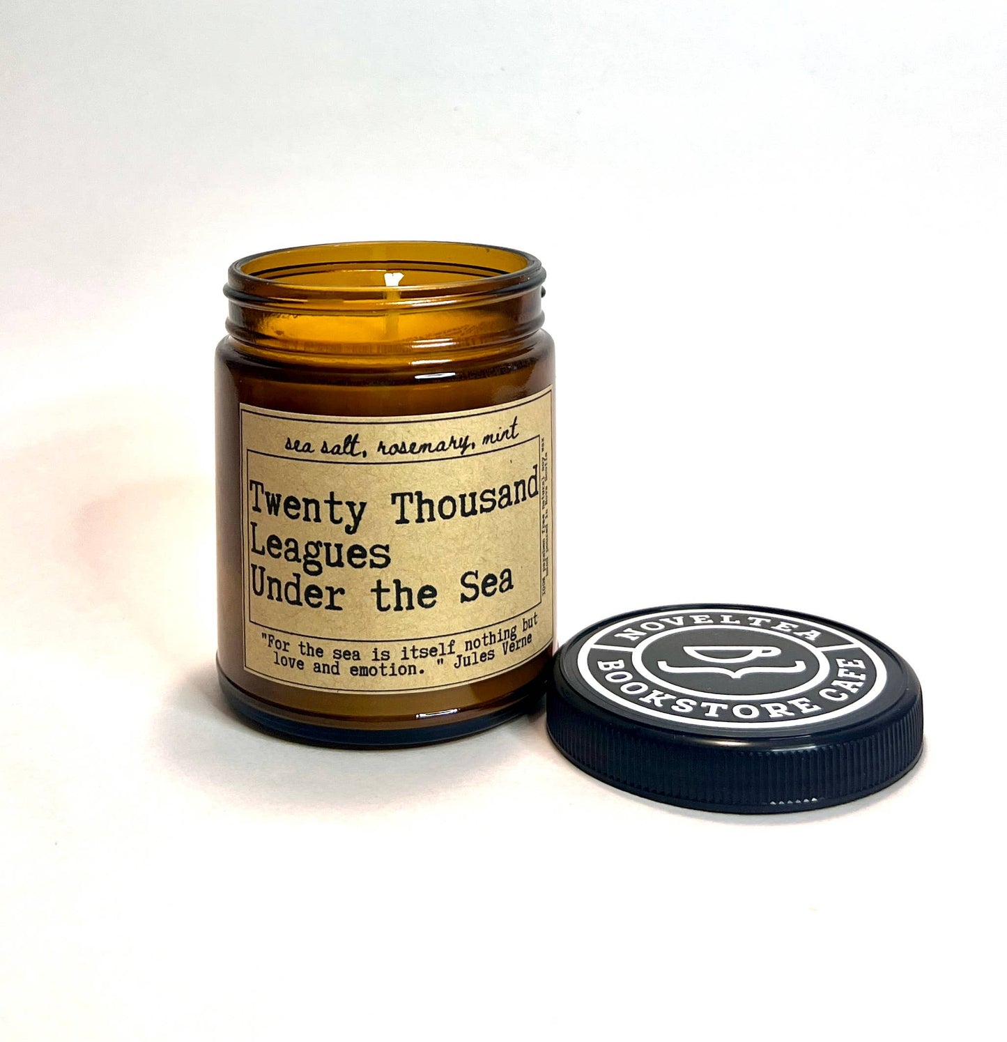 NovelTea Bookstore & Gifts - Twenty Thousand Leagues Under the Sea -  Sea Salt & Rosemary