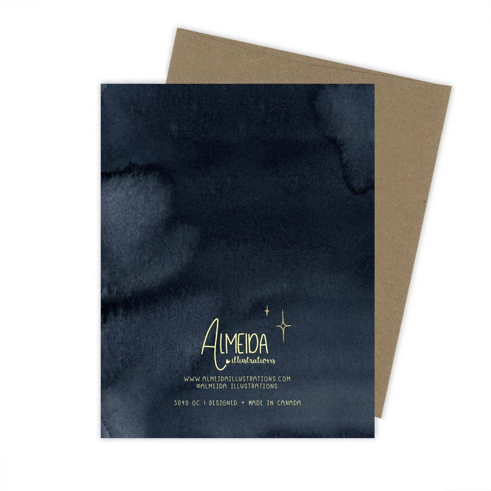 Almeida Illustrations - Carte d'anniversaire Détente