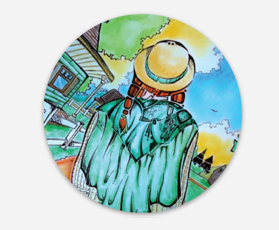 NovelTea Bookstore & Gifts - Anne of Green Gables - Book Theme Vinyl Sticker - Agricola Street Books