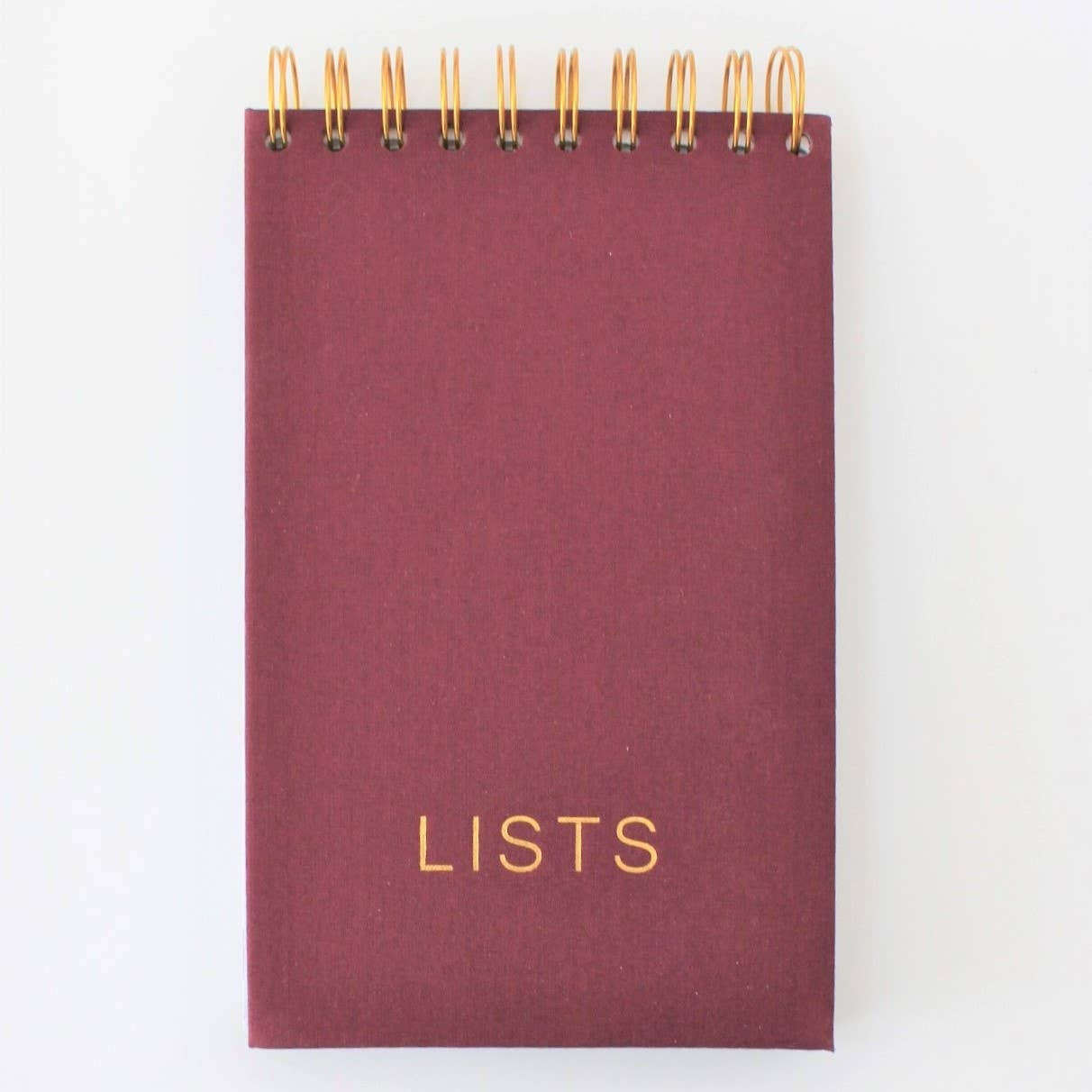 Do Good Paper Co. - LISTS Spiral Notepad - Agricola Street Books
