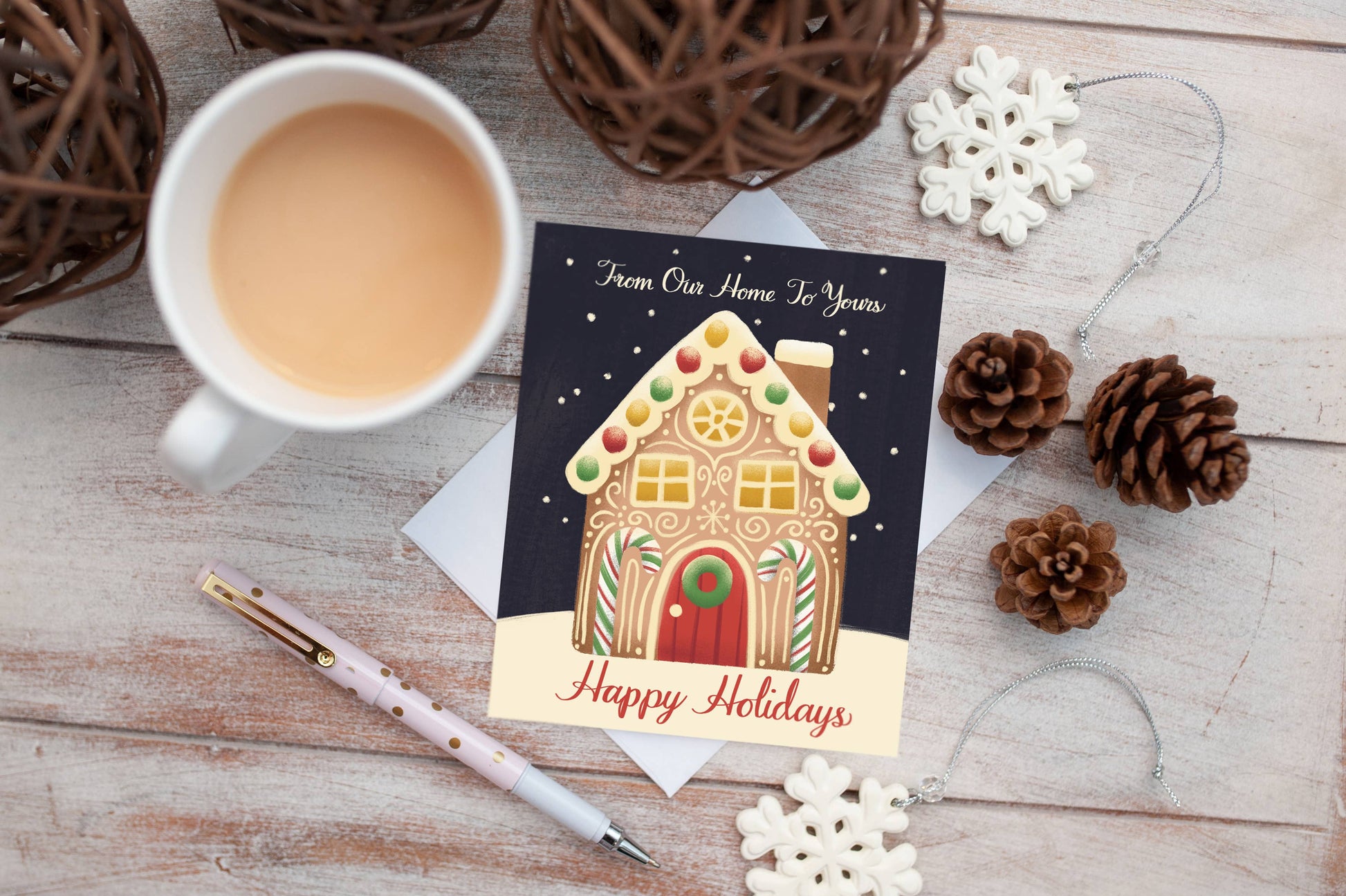 Meaghan Smith Art - Gingerbread Holidays - Agricola Street Books