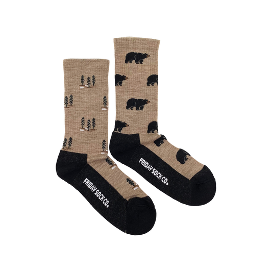 Friday Sock Co. - Women's Bear & Tree Merino Wool Socks