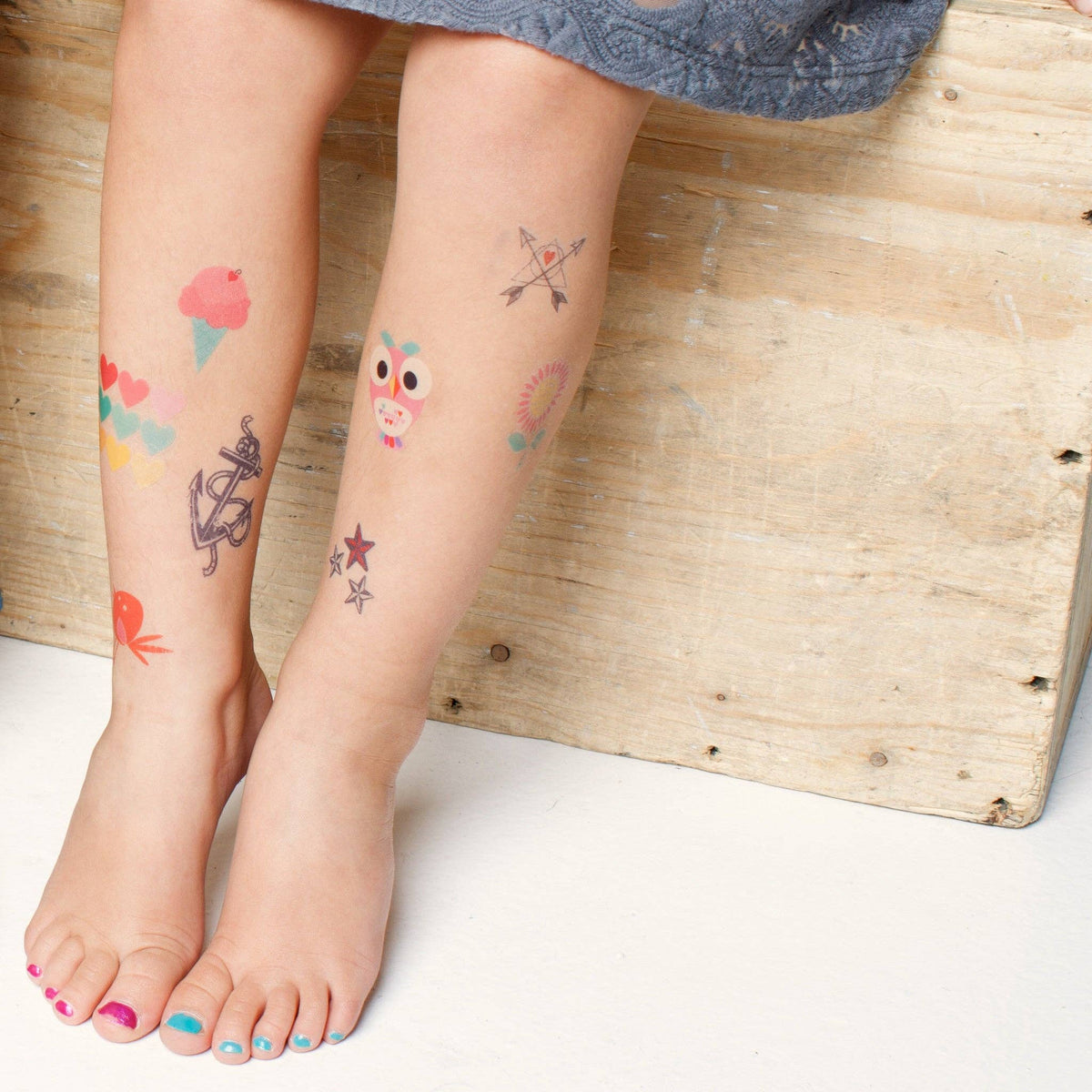 Les Tatoués - Les Doux à Lou - Temporary Tattoos