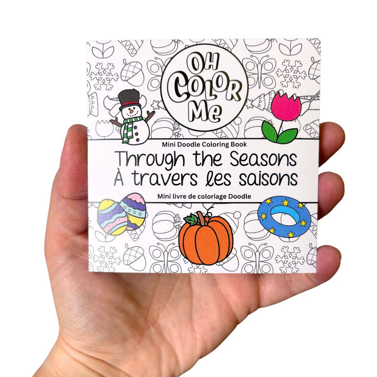 Oh Color Me - Mini Coloring Book Through the Seasons - Agricola Street Books