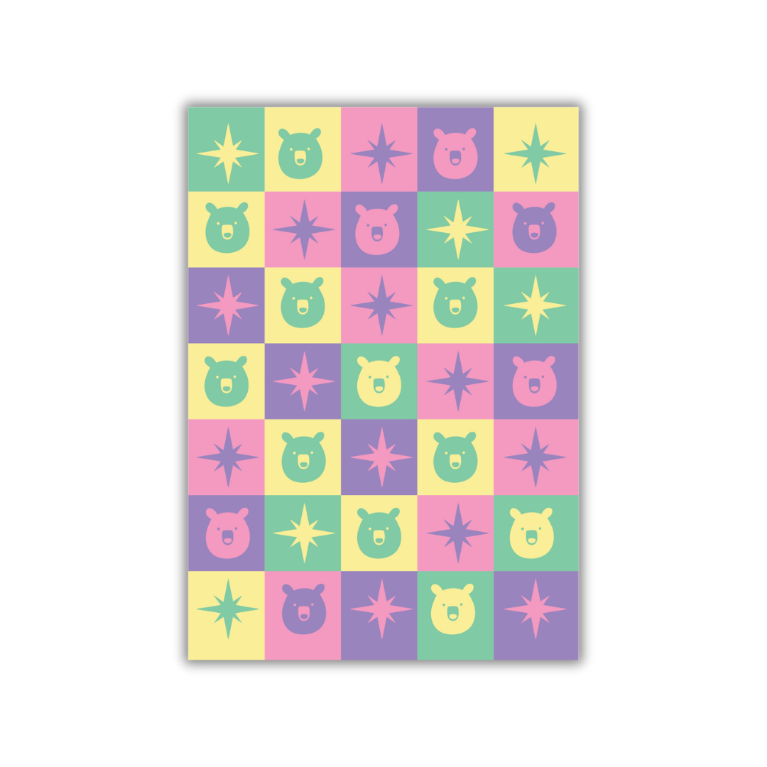 Four Bears Sticker Club - A6 Sticker Release Book