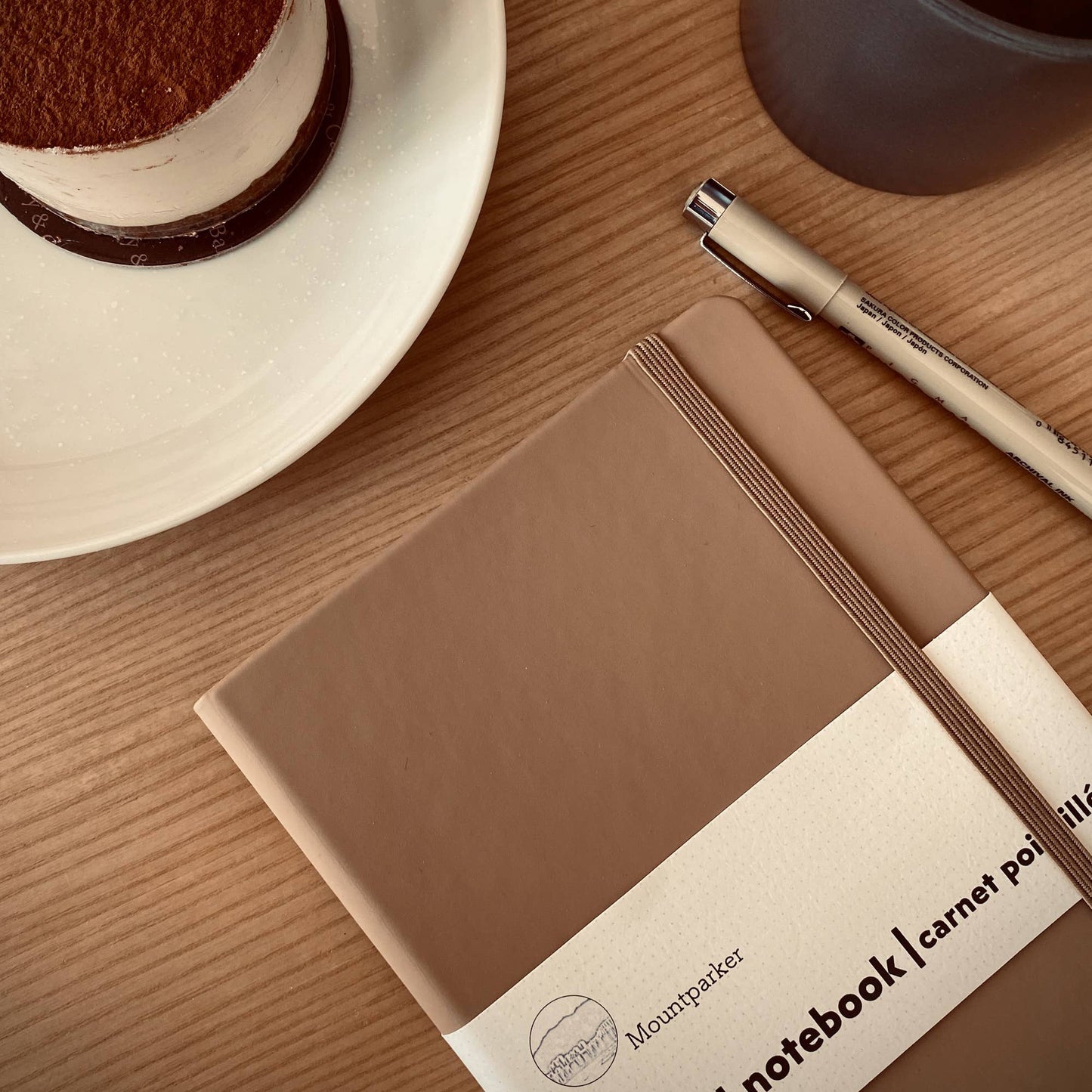 Mountparker - Soft-touch Hardcover Dotted Journal