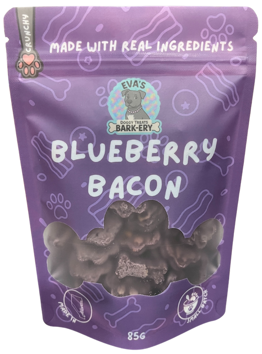 Eva's Doggy Treat Barkery - Blueberry Bacon Treats