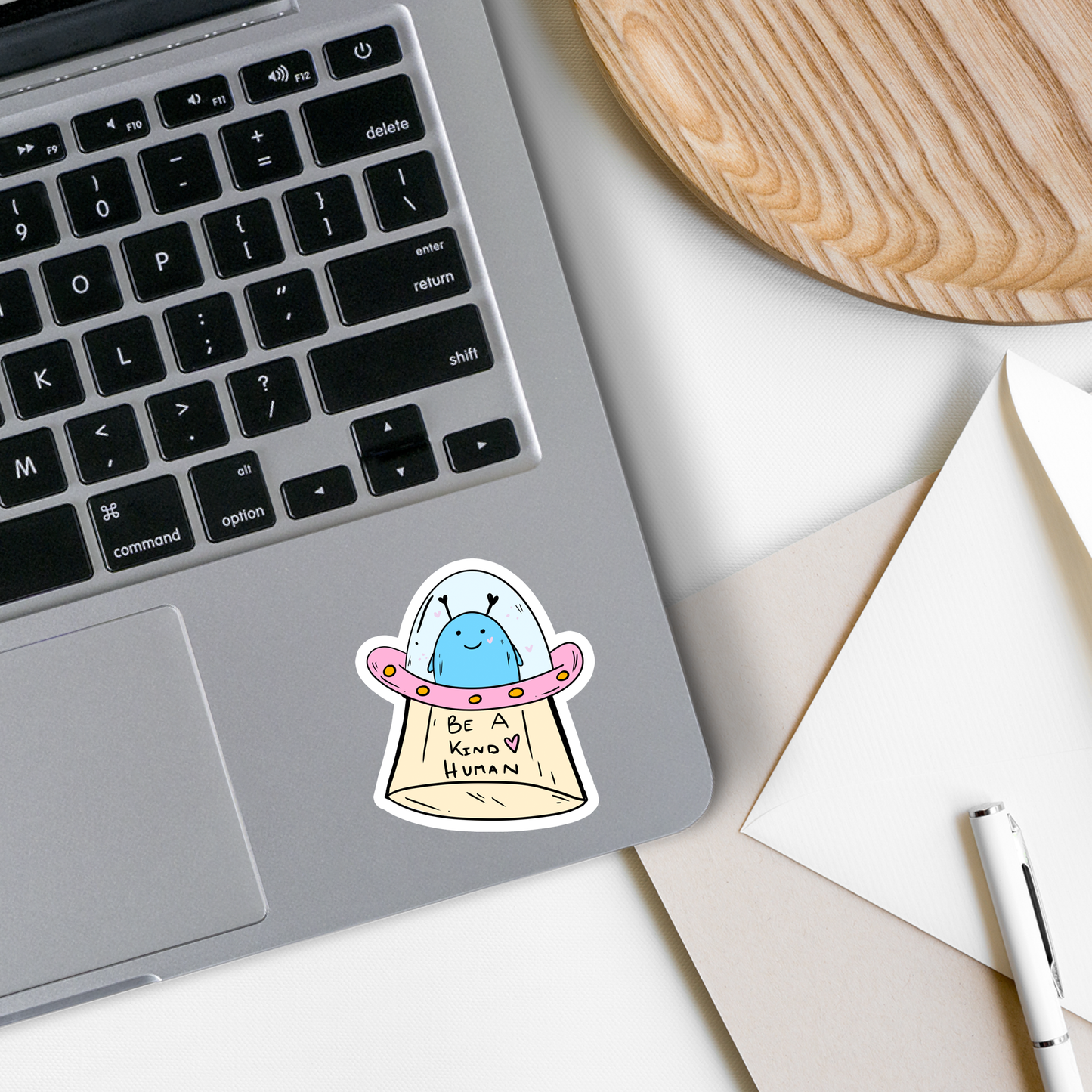 Rebel and Siren Stickers - Be a Kind Human | Empower | Waterproof Sticker | 3"