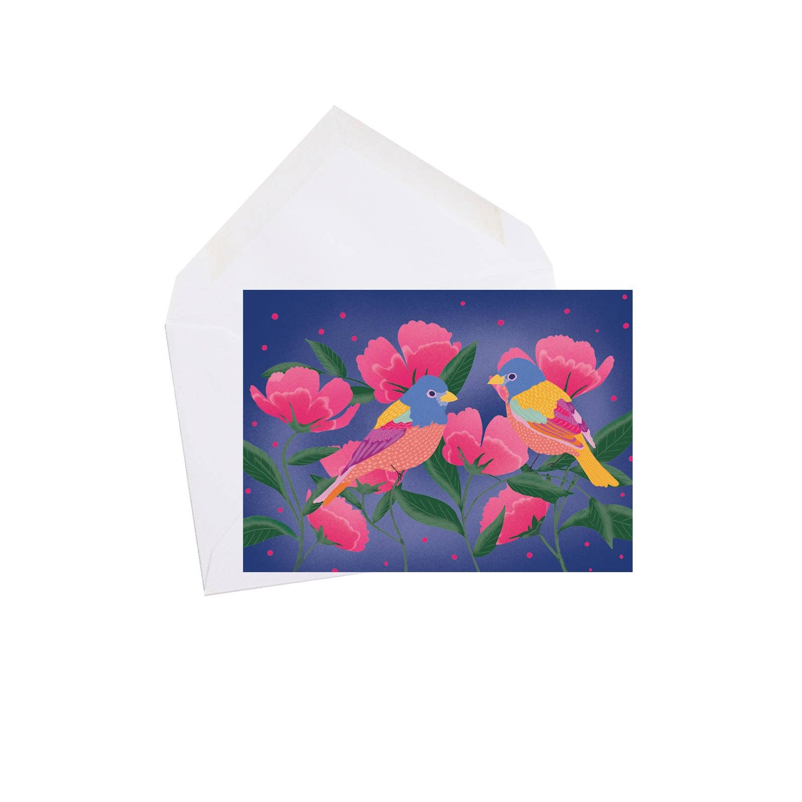 Lili Graffiti - Mini greeting card - Birds - Agricola Street Books