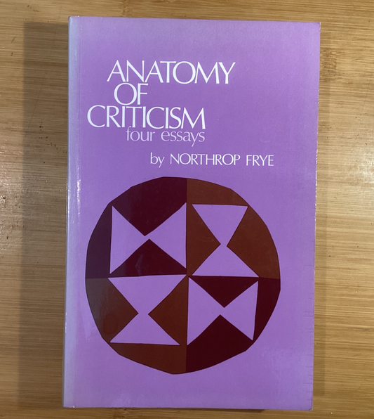 Anatomy of Criticism - Agricola Street Books