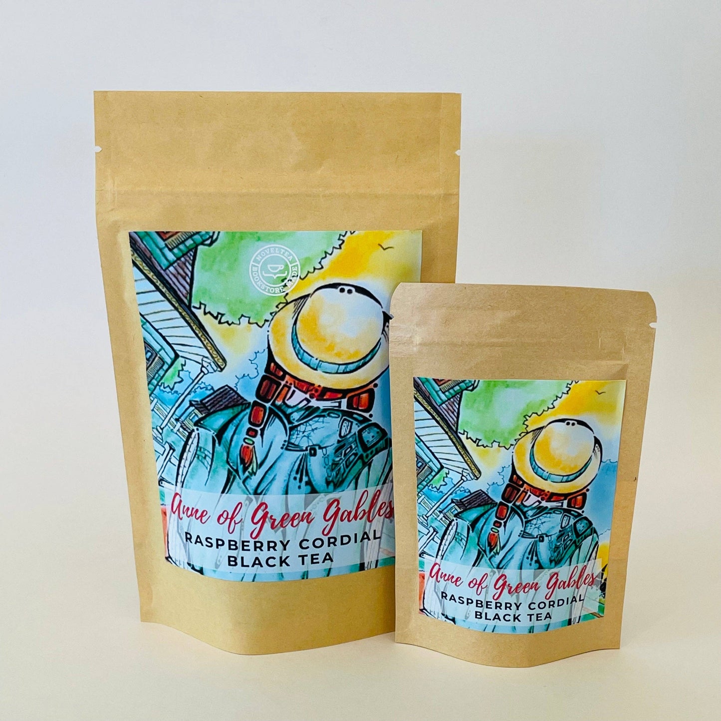 NovelTea Bookstore & Gifts - Anne of Green Gables Inspired - Raspberry Cordial HERBAL TEA