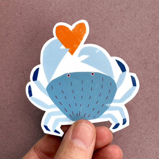 Kautzi Illustrations - Sticker Crab