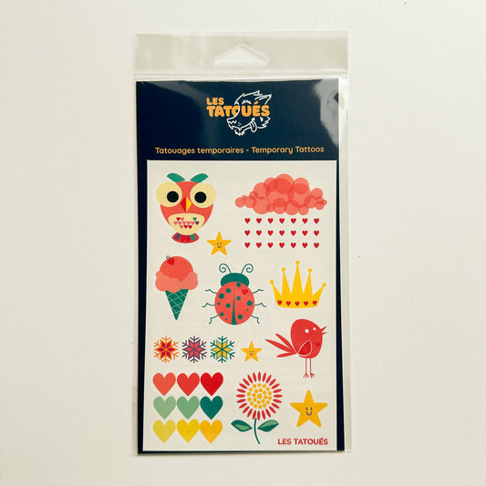 Les Tatoués - Les Doux à Lou - Temporary Tattoos