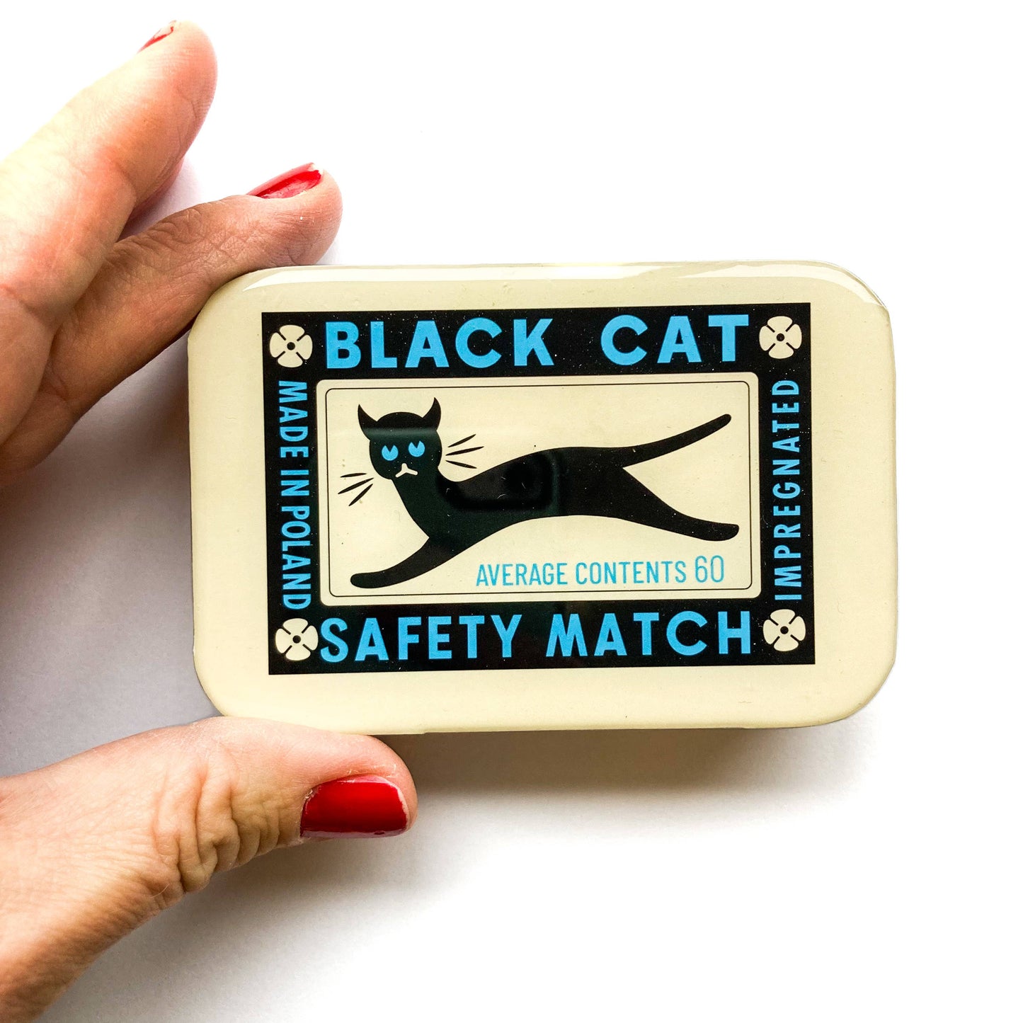 Firefly Notes - Black cat notions tin