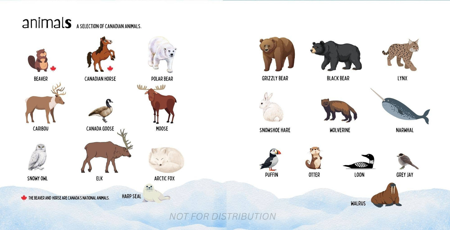 Doodle Paw Press - The Most Canadian Baby Book Ever Eh! Canada Theme Baby Book - Agricola Street Books