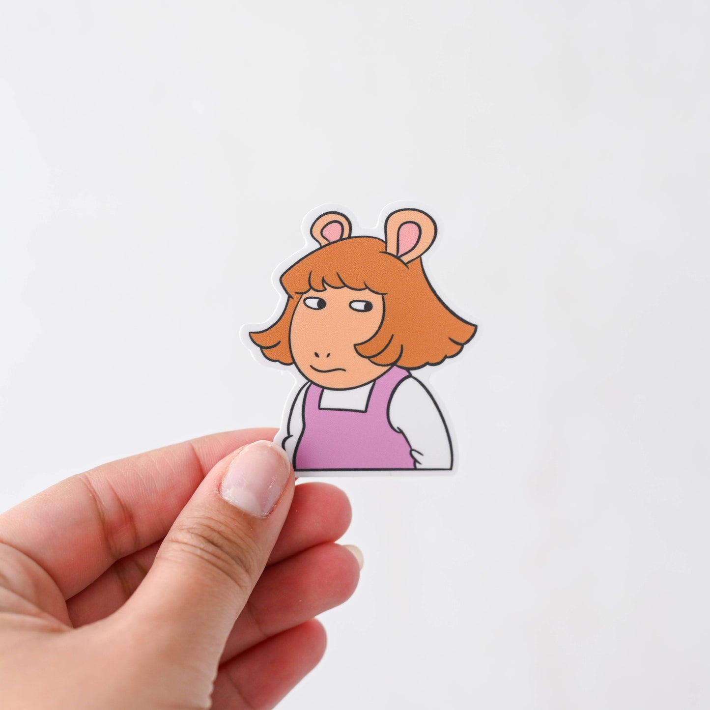 Simple Whimsy - DW Side Eye Pop Culture Sticker