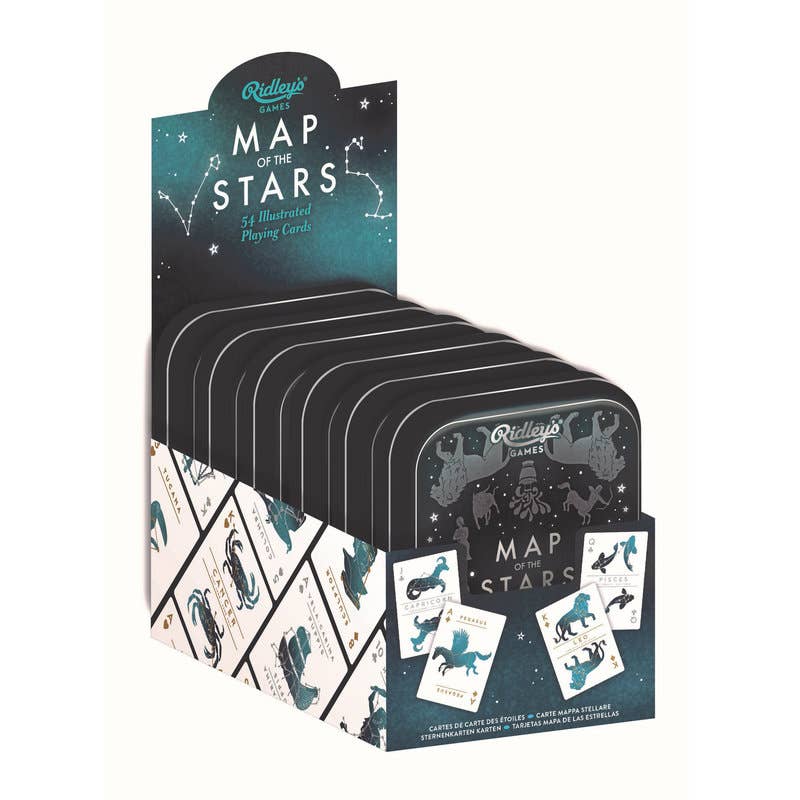 Map of the Stars Playing Cards