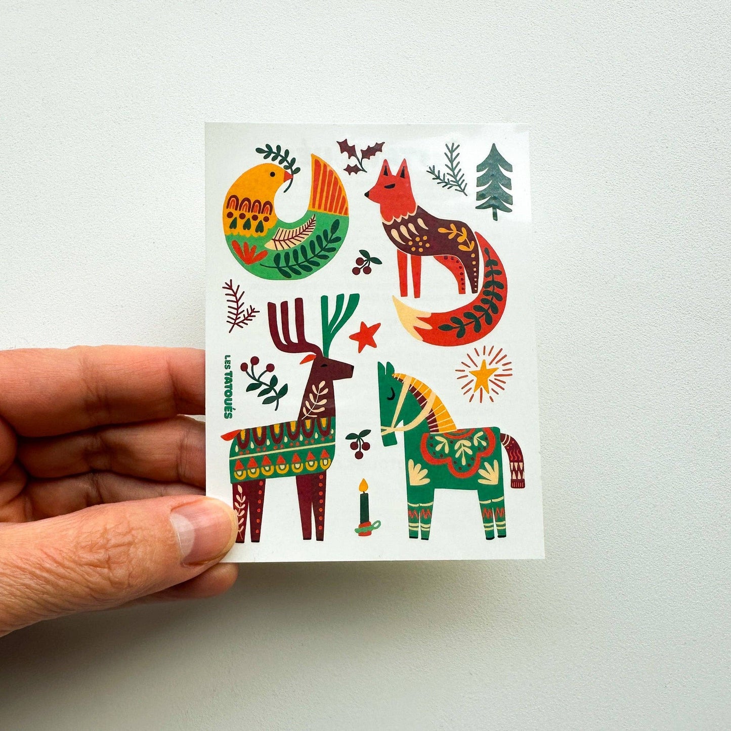 Les Tatoués - Scandi Animals - Temporary Tattoos