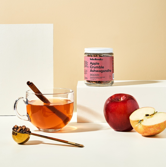 Lake & Oak Tea Co. - Apple Crumble Ashwagandha - Superfood Tea Blend