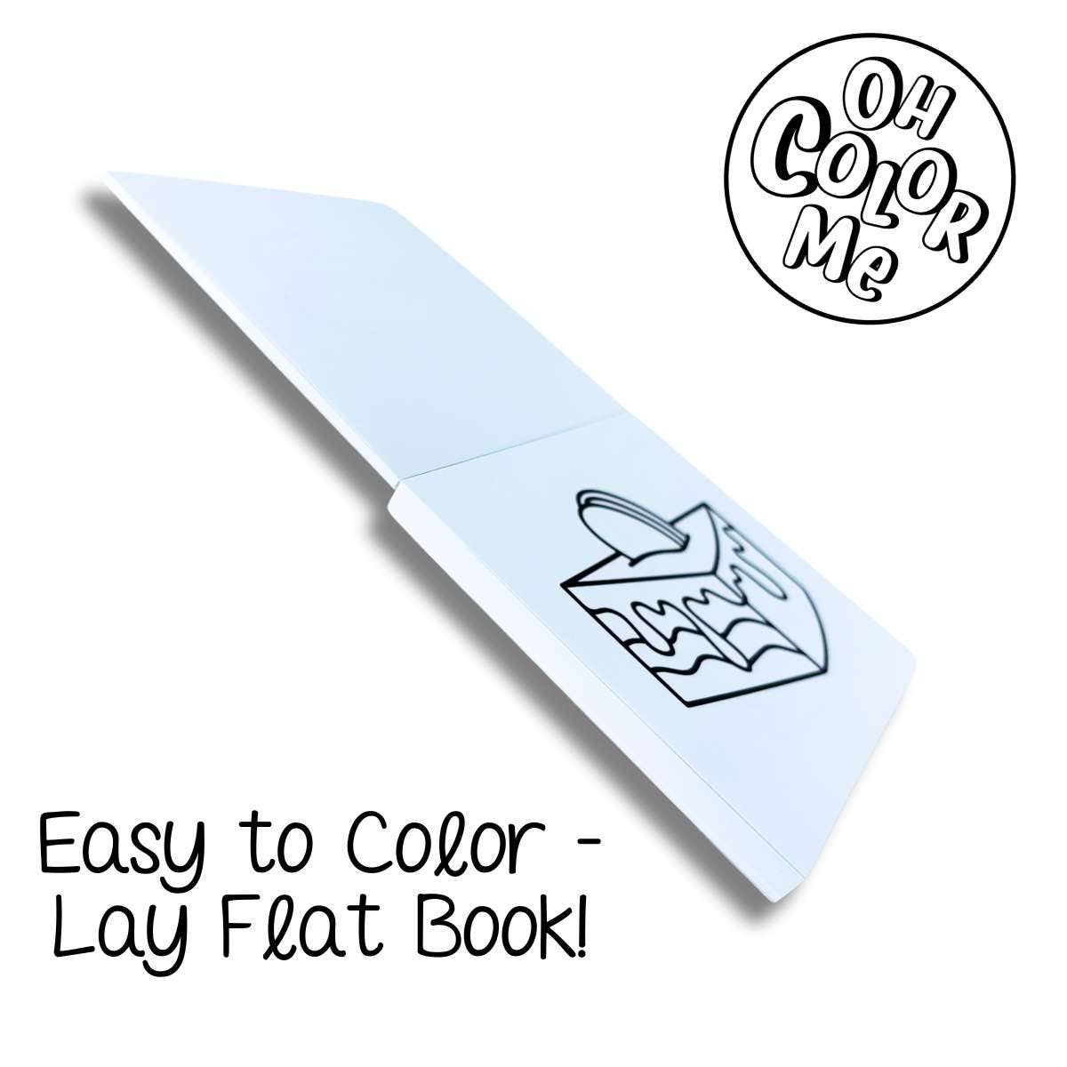 Oh Color Me - Mini Coloring Book Merry Magic - Agricola Street Books