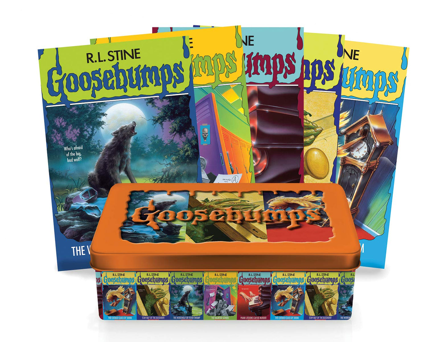 Goosebumps Retro Fear Set: Limited Edition Tin - Agricola Street Books