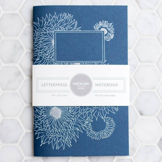 Porchlight Press Letterpress - Sea Anemone Pocket Notebook