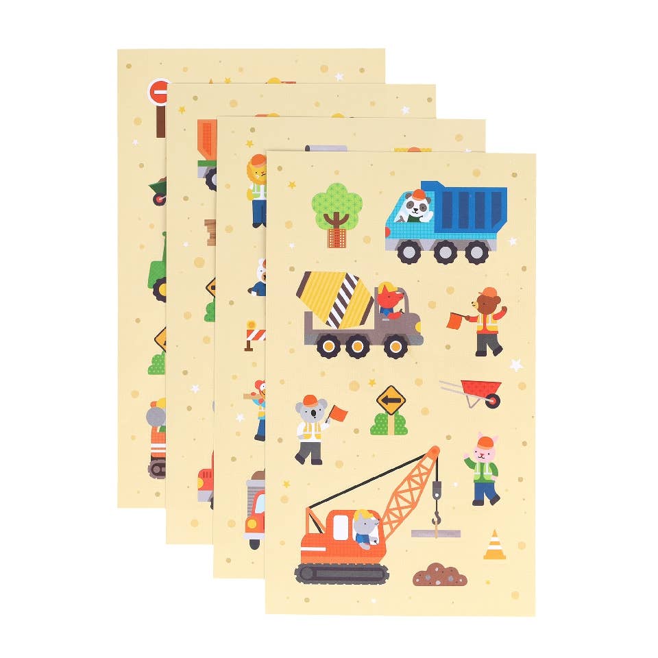 Mini Sticker Set Little Builders CDU of 20
