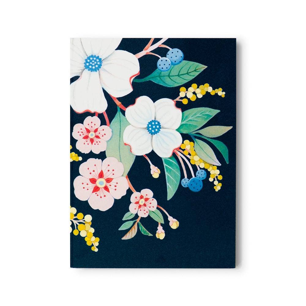 JooJoo Paper - Navy Floral Notepad