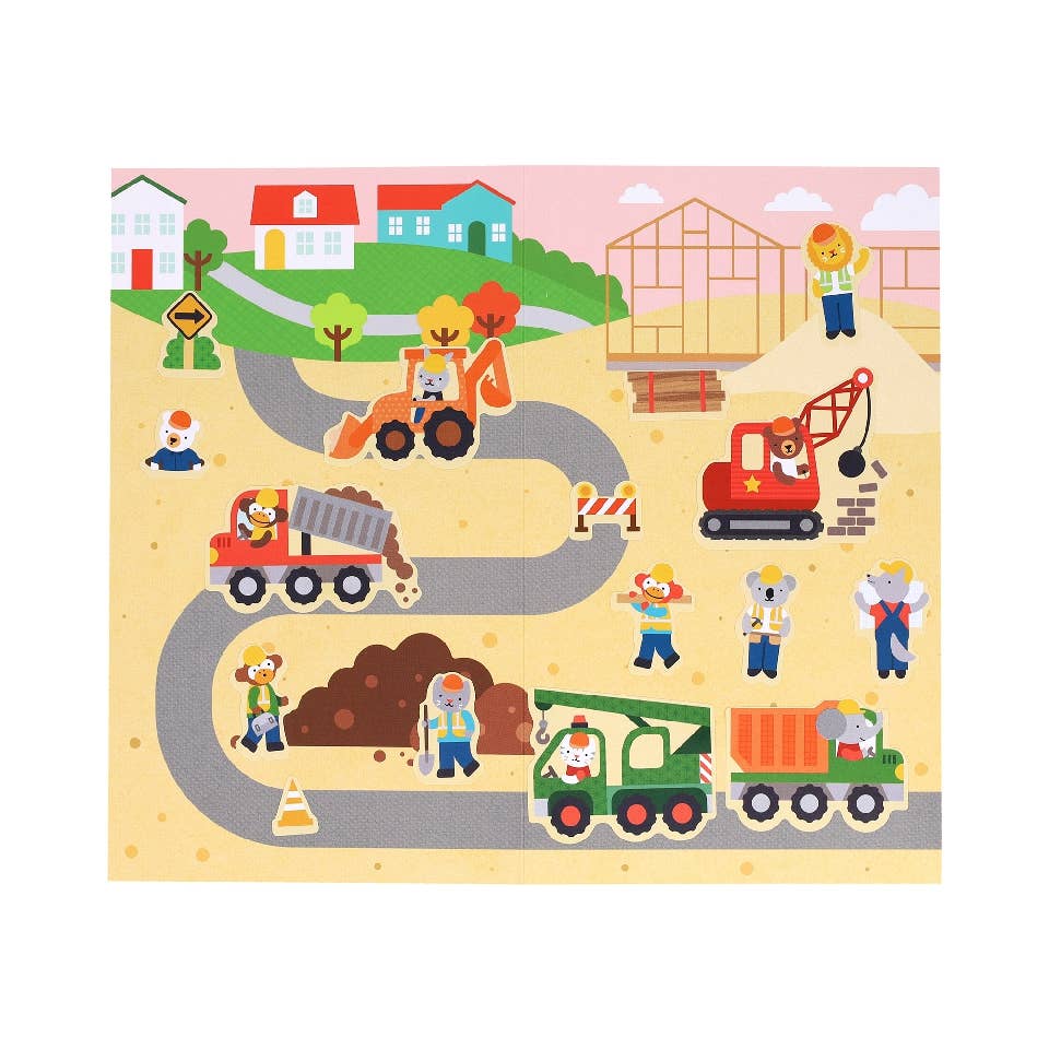 Mini Sticker Set Little Builders CDU of 20