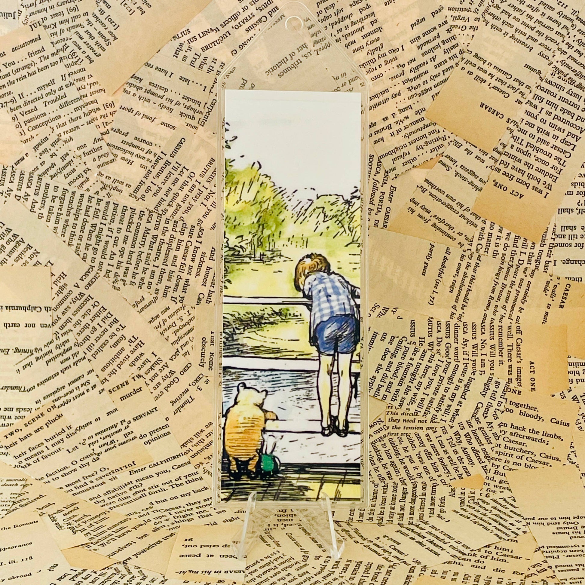 NovelTea Bookstore & Gifts - Christopher and Winnie Bookmark - Agricola Street Books