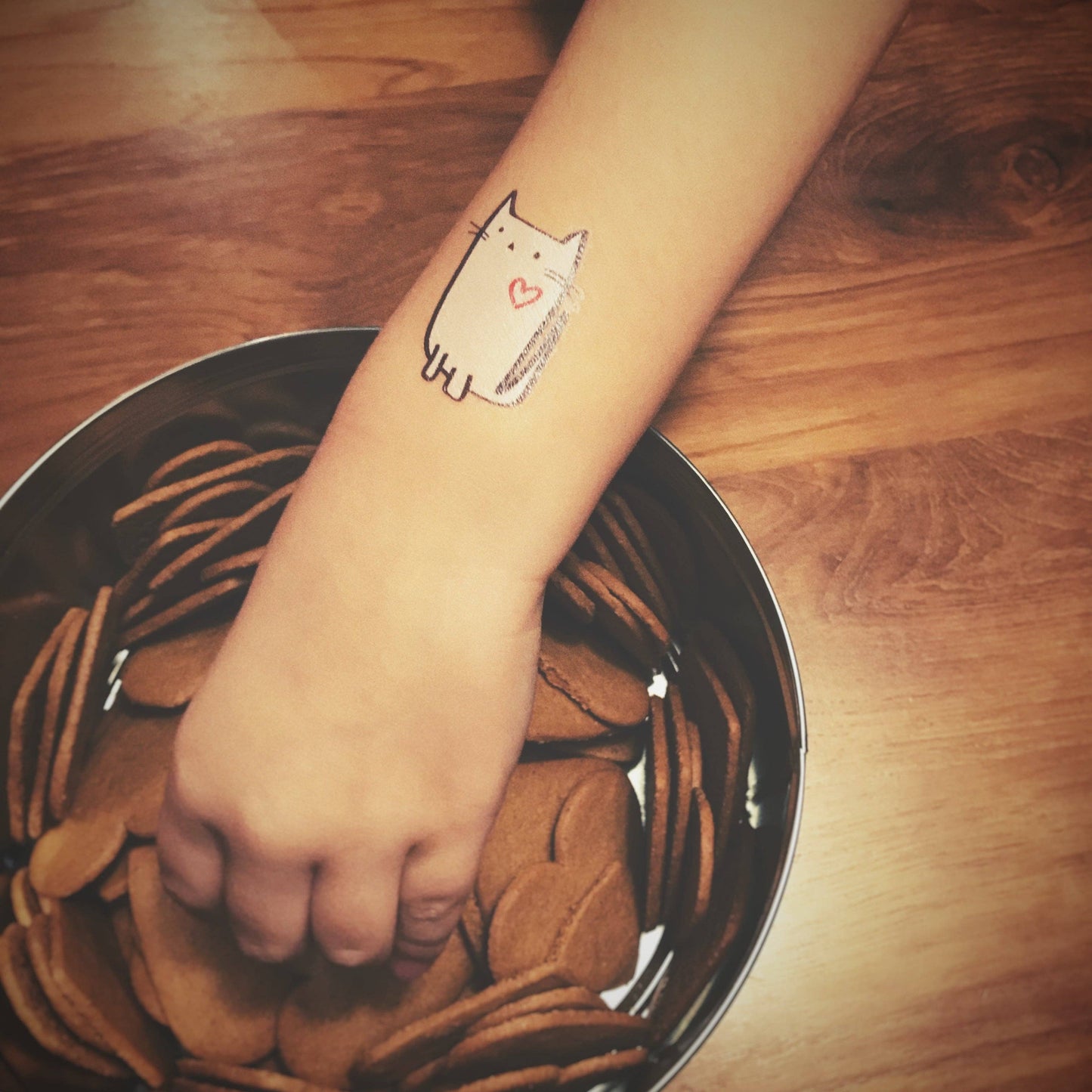 Les Tatoués - The Little Cat - Temporary Tattoos