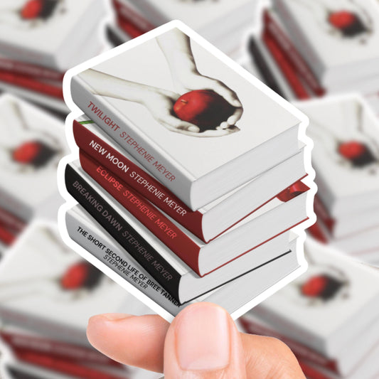 The Sticker Shop - Twilight Book Stack Sticker