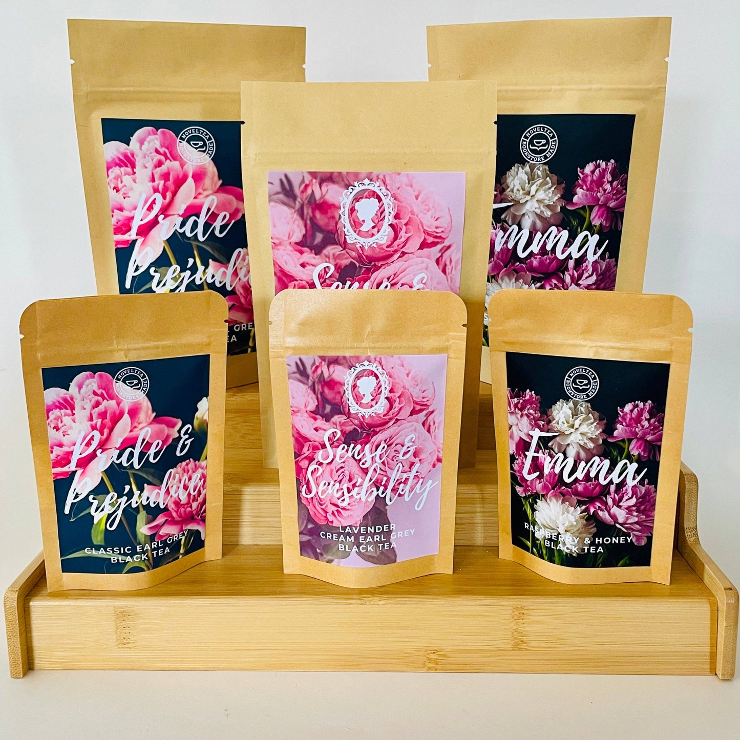 NovelTea Bookstore & Gifts - Pride and Prejudice Inspired - Earl Grey BLACK TEA - Agricola Street Books
