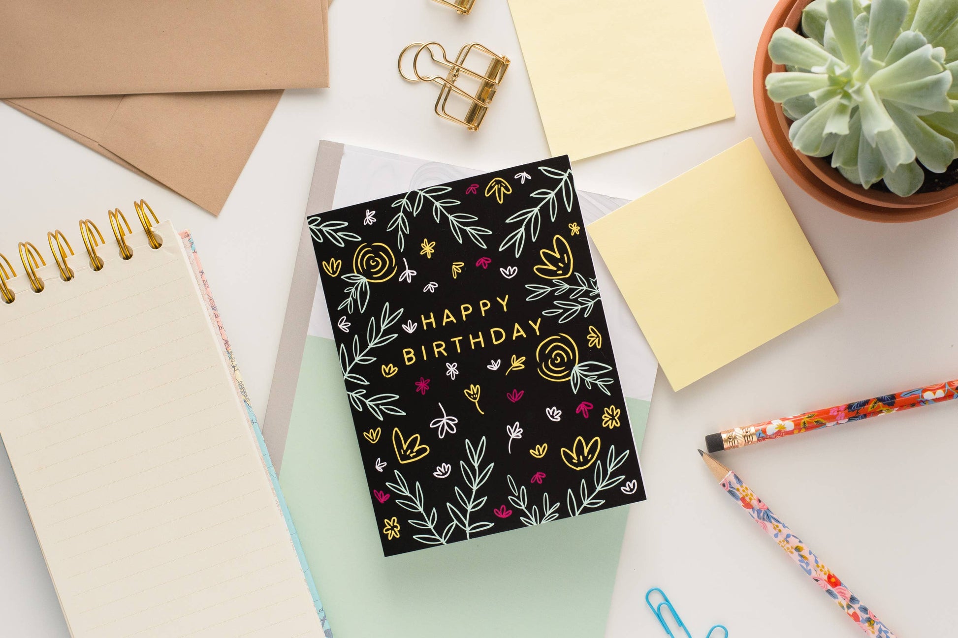 Little May Papery - Birthday Neon Card - Agricola Street Books