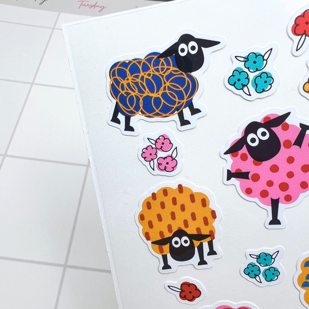 Four Bears Sticker Club - Fluffy and Fabulous