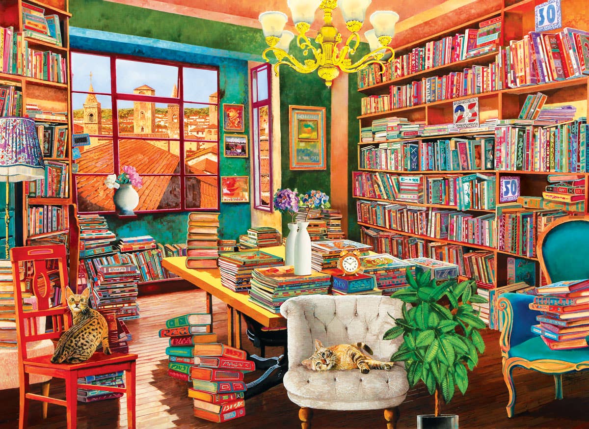 Eurographics Puzzles Canada - The Old Library