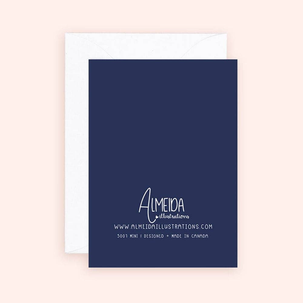 Almeida Illustrations - Mini Card - Proud of You Enclosure Card - Agricola Street Books
