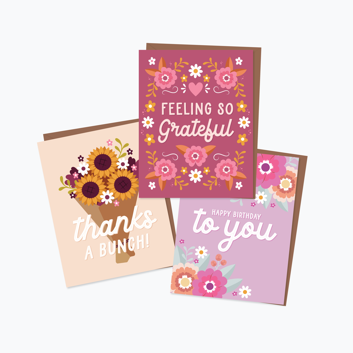 Paper Hearts™ - Golden Hour: Thankful For Your Sunshine | Greeting Card - Agricola Street Books