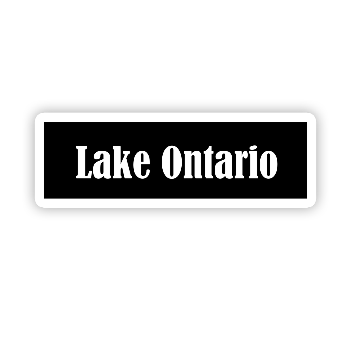 SlapPolitics Stickers - Lake Ontario | Canada Politics | Waterproof Bumper Sticker