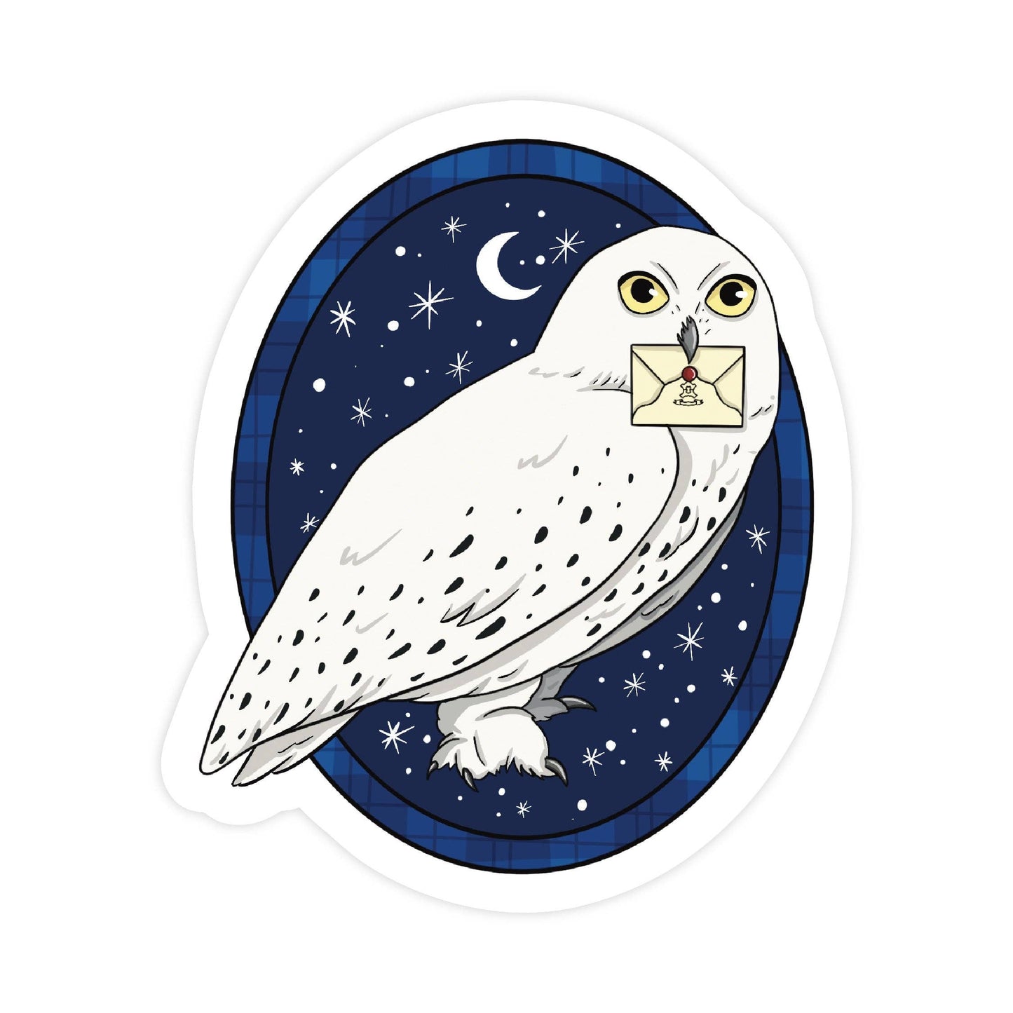 Simple Whimsy - Magical Owl Pop Culture Sticker